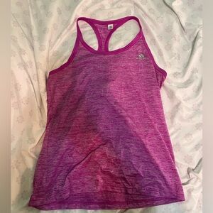 Magenta Racerback Adidas Tank